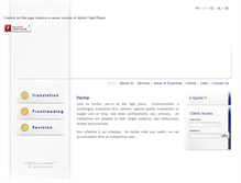 Tablet Screenshot of eurotranslation.ca